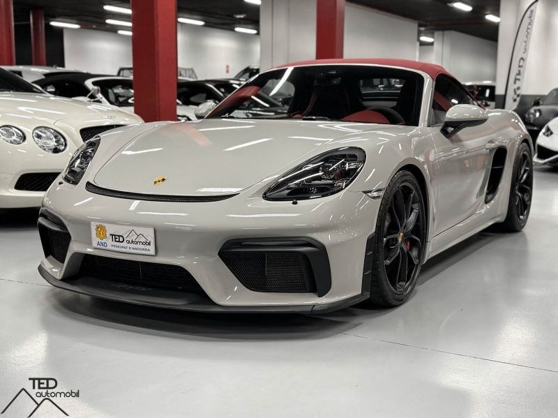 Porsche 718 Boxster Spyder 420cv