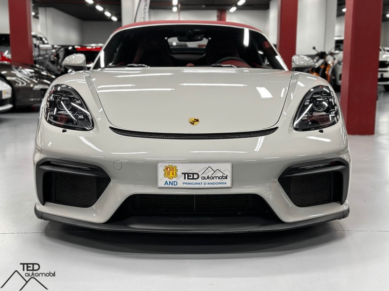Porsche 718 Boxster Spyder 420cv