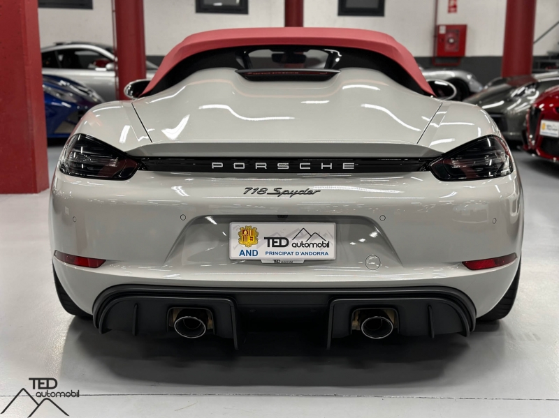 Porsche 718 Boxster Spyder 420cv