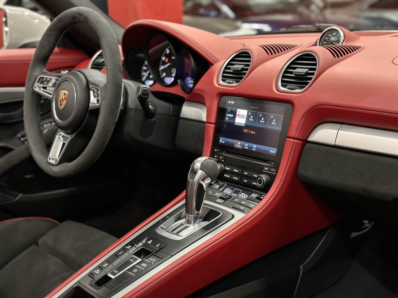 Porsche 718 Boxster Spyder 420cv