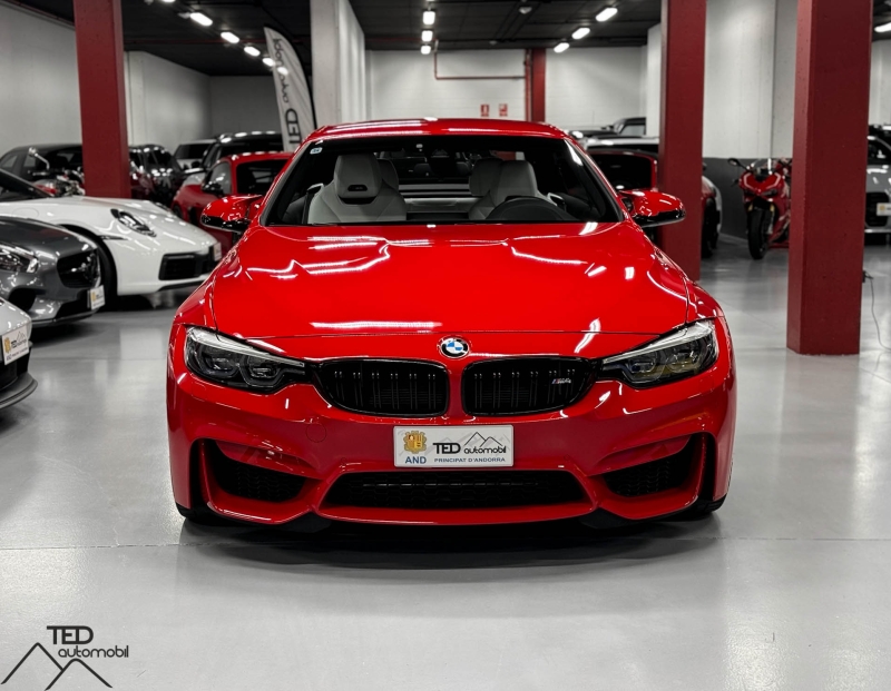 BMW M4 Competition Cabriolet DKG 450cv Individual Ferrari Red