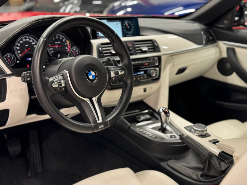 BMW M4 Competition Cabriolet DKG 450cv Individual Ferrari Red