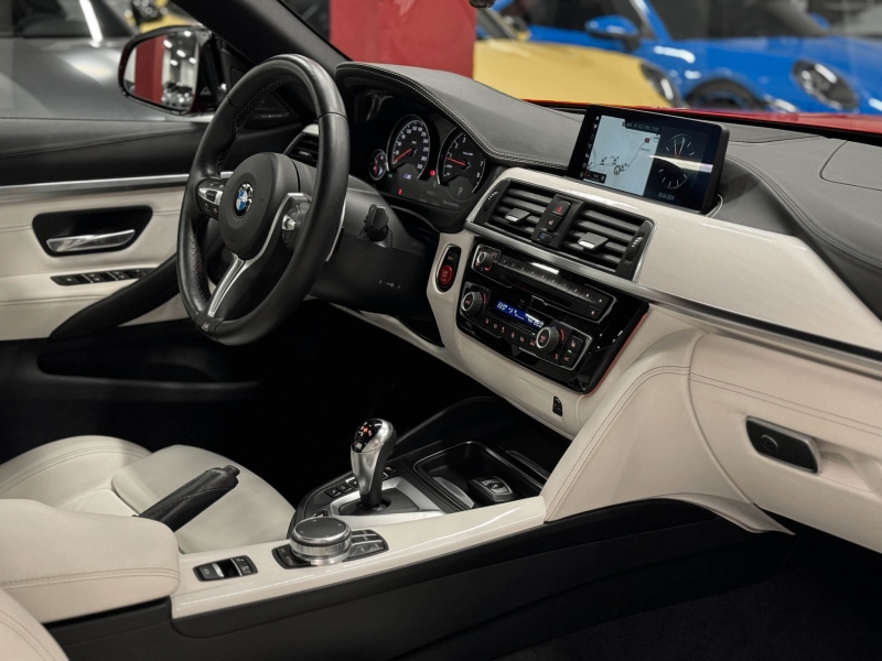 BMW M4 Competition Cabriolet DKG 450cv Individual Ferrari Red
