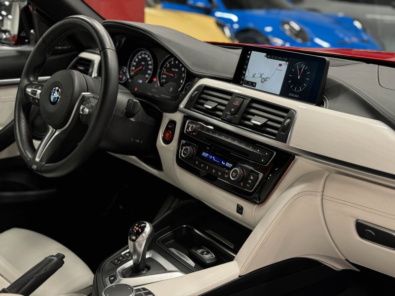 BMW M4 Competition Cabriolet DKG 450cv Individual Ferrari Red