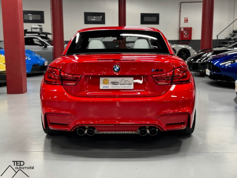 BMW M4 Competition Cabriolet DKG 450cv Individual Ferrari Red