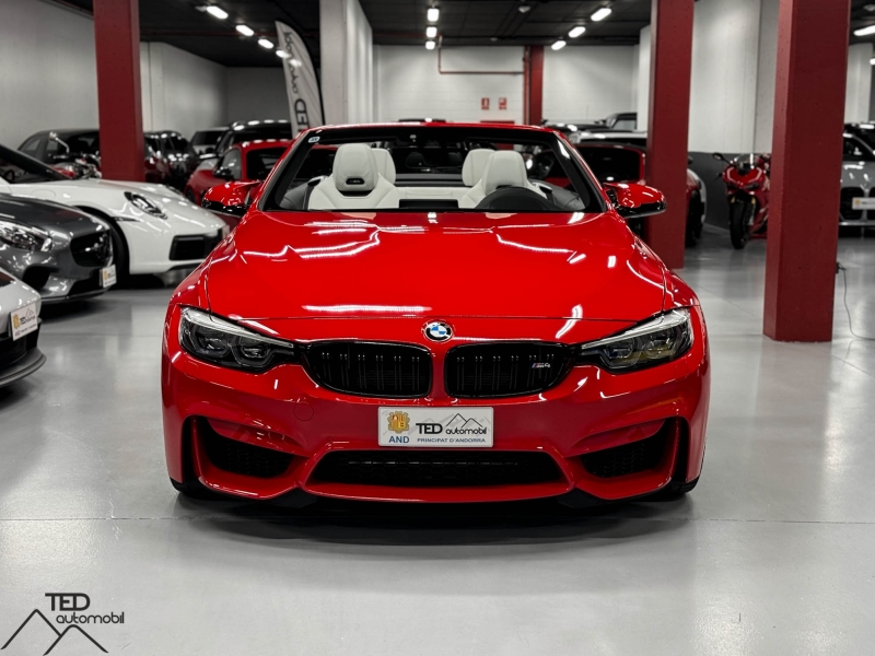BMW M4 Competition Cabriolet DKG 450cv Individual Ferrari Red