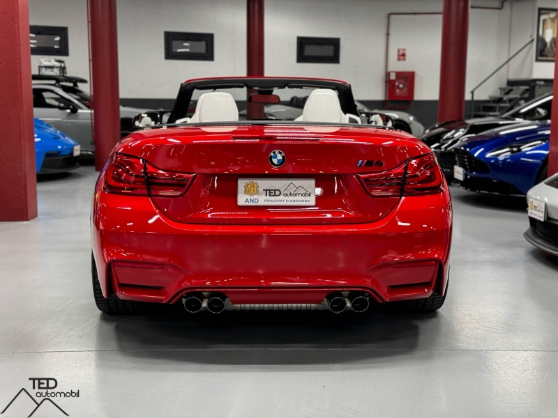 BMW M4 Competition Cabriolet DKG 450cv Individual Ferrari Red