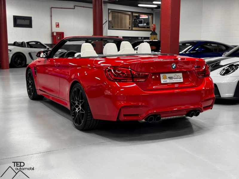 BMW M4 Competition Cabriolet DKG 450cv Individual Ferrari Red