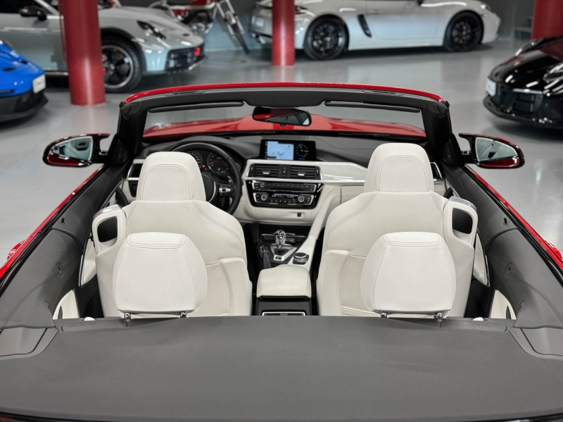 BMW M4 Competition Cabriolet DKG 450cv Individual Ferrari Red