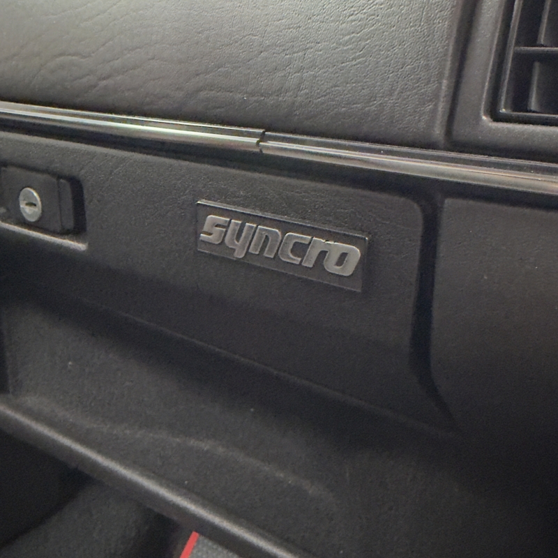 VOLKSWAGEN GOLF II SYNCRO