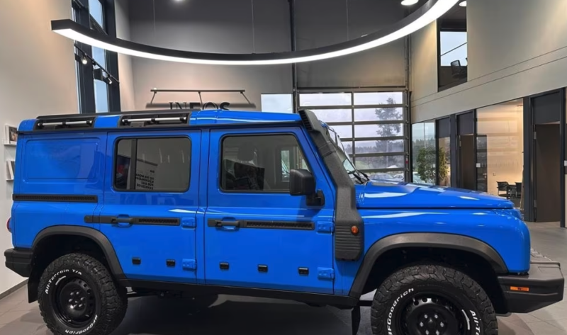 INEOS GRENADIER TRIALMASTER PORSCHE SHARK BLUE 