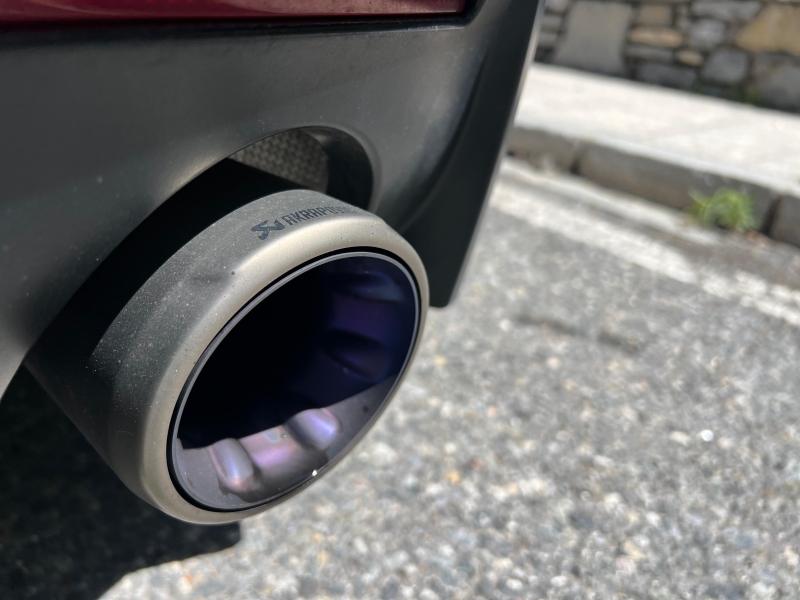 Toyota GR Supra Akrapovic